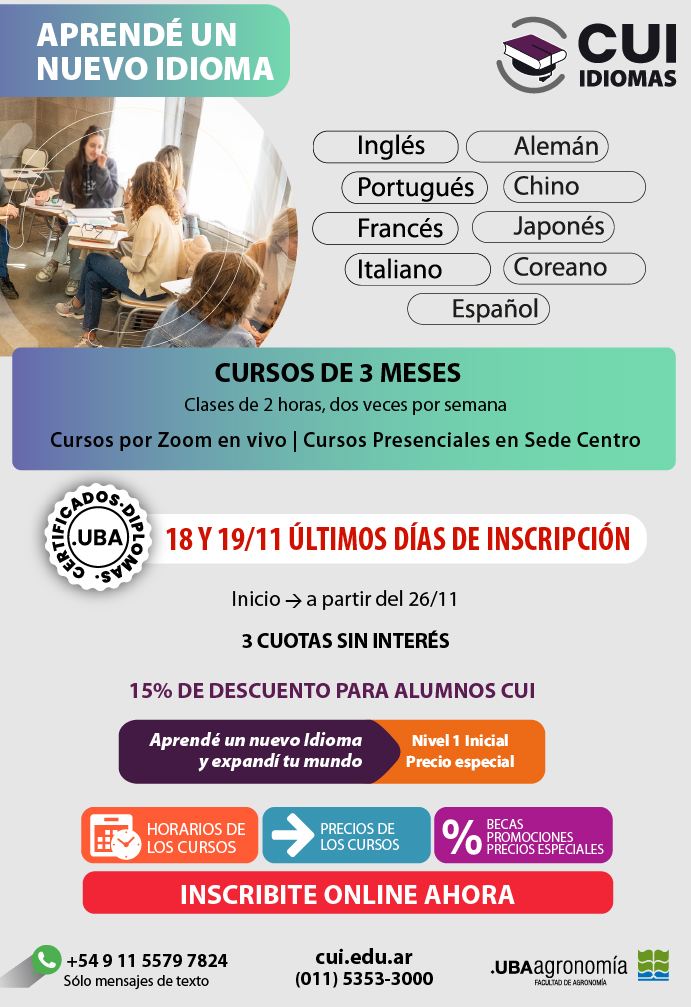 Comunicacion importante